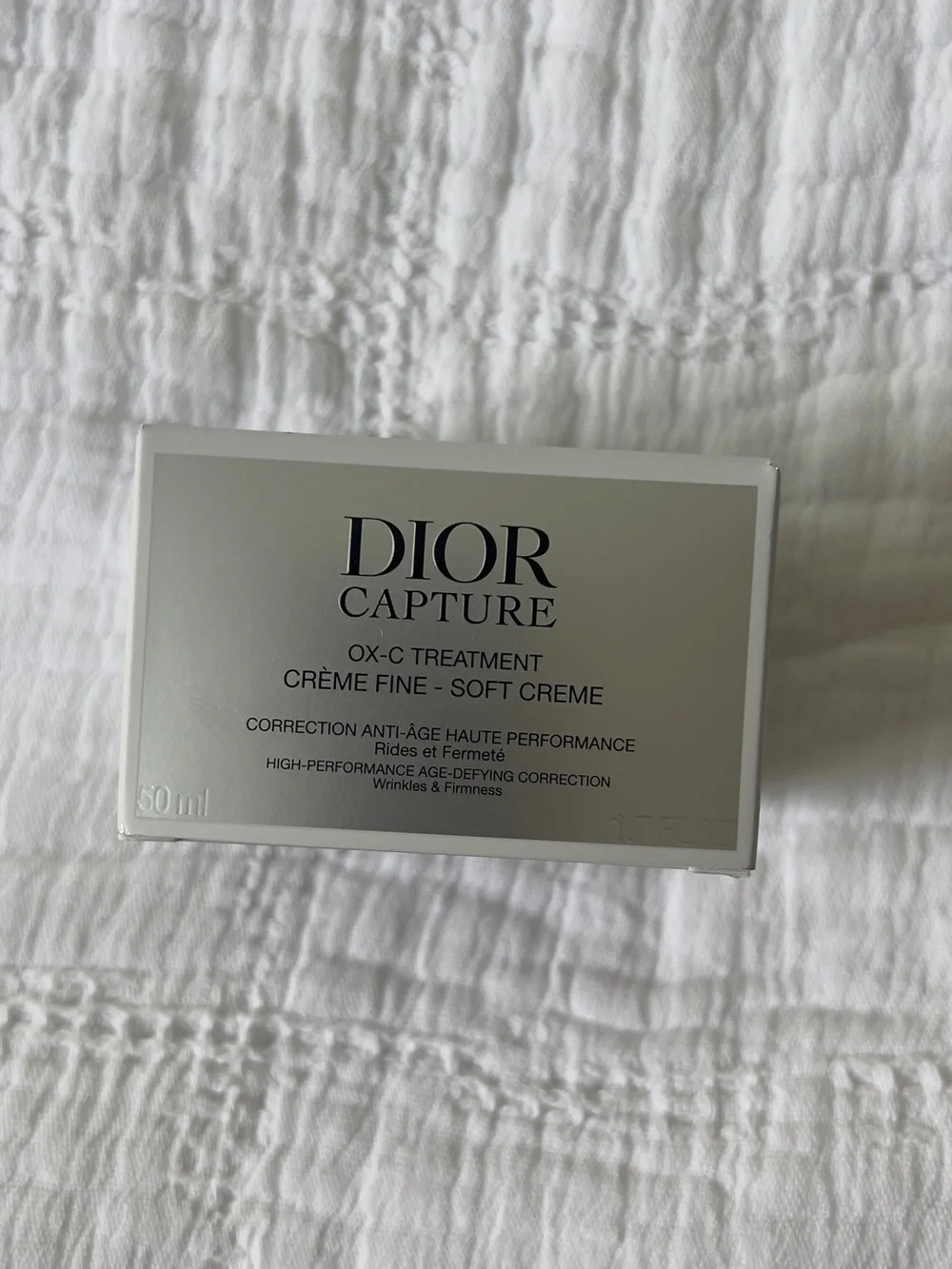Dior Capture OX-C Soft Crème - Silver Packaging